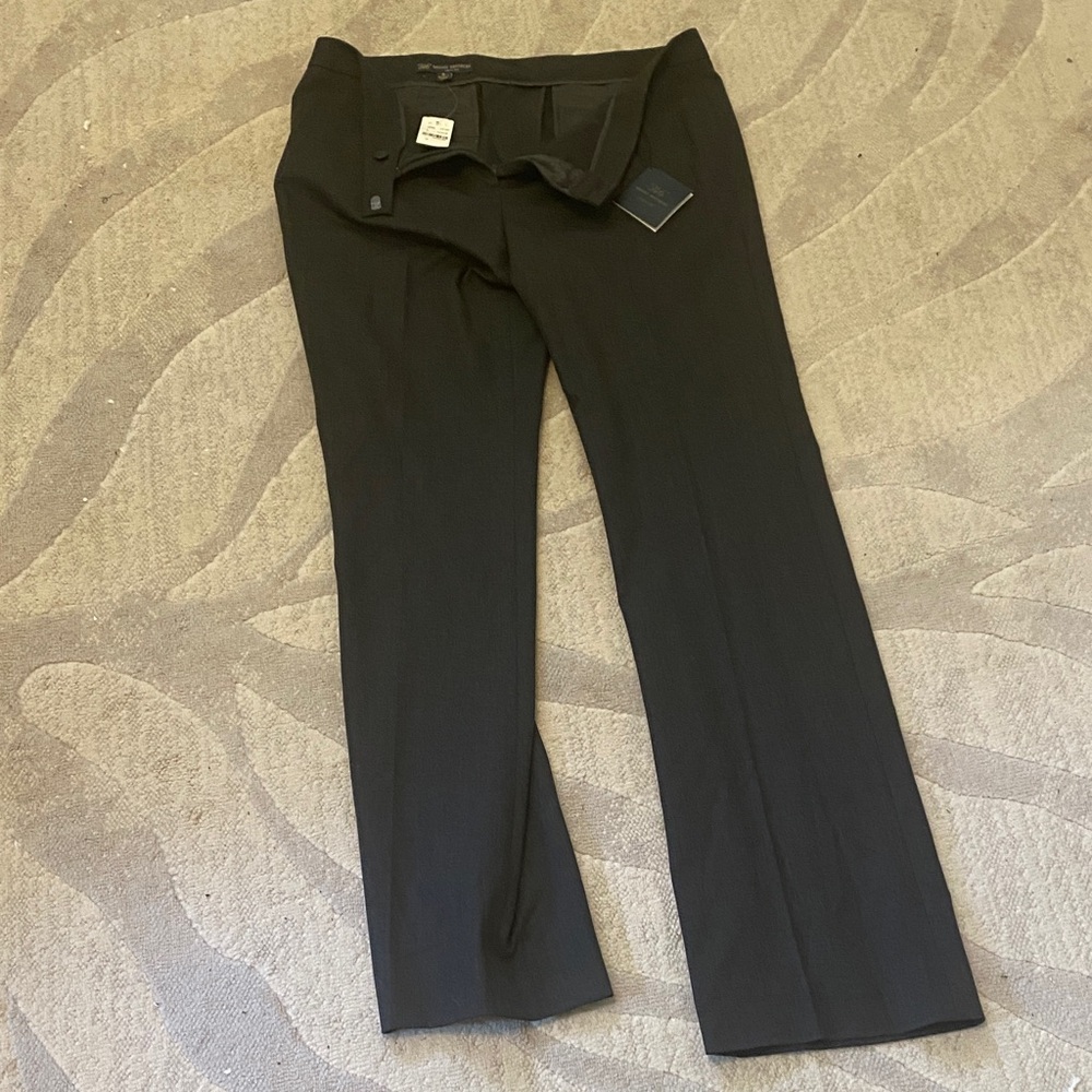Brooks Brothers Elegant Black Boot Cut Pants